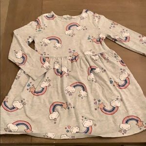 Girls H&H Cotton Long-sleeve Dress